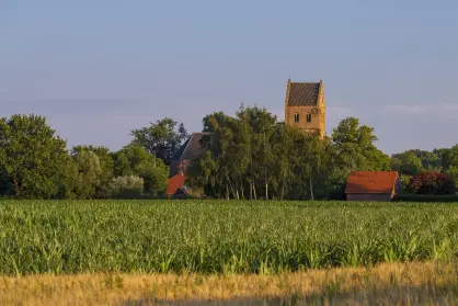 De kerk van het dorpje Geesteren